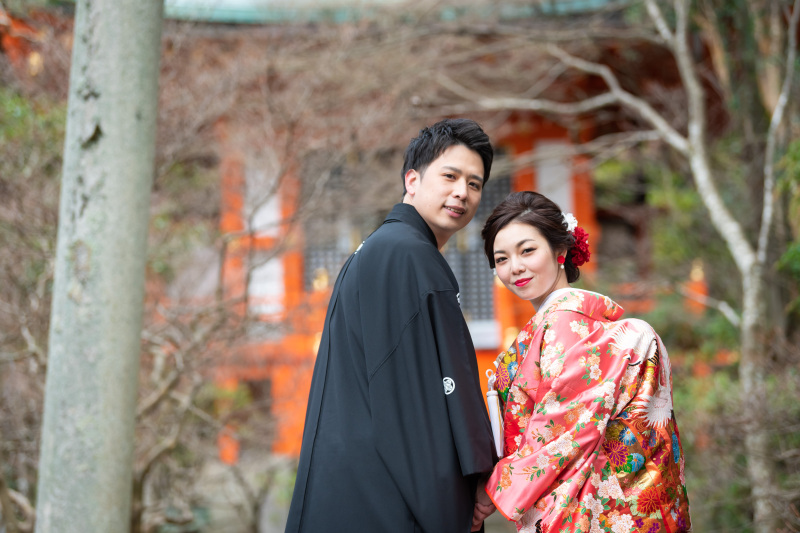 くるっと振り向いて