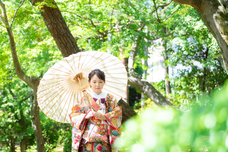 シングルショットの新婦様