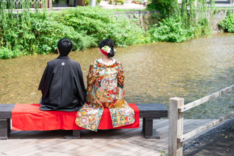 東山の白川で撮影☆