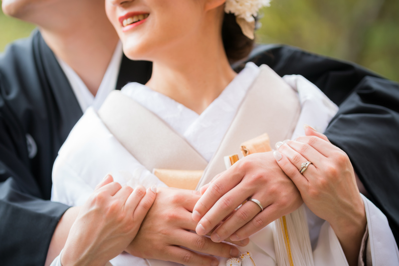 色掛下と刺繍半衿でおしゃれ