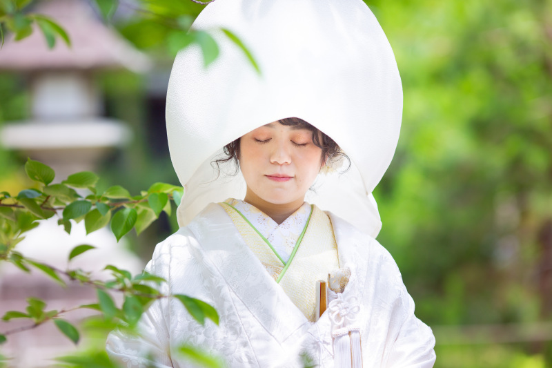 綿帽子もかぶって