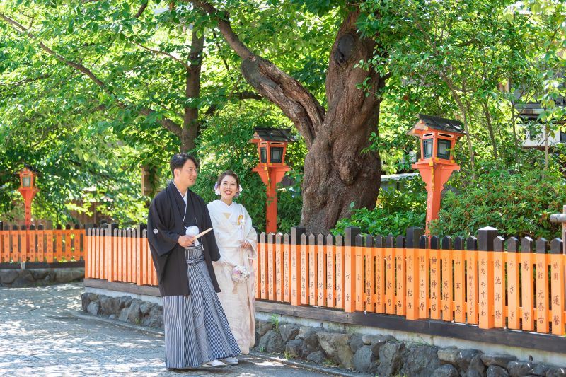 緑の中をお散歩