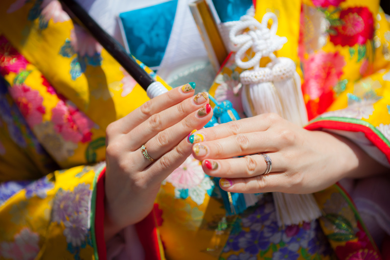 可愛いネイルも♡