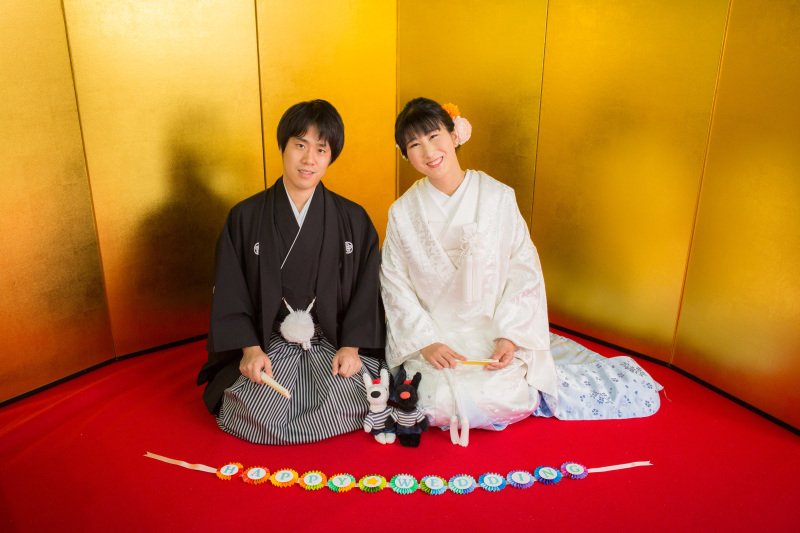 綿帽子無しでも。