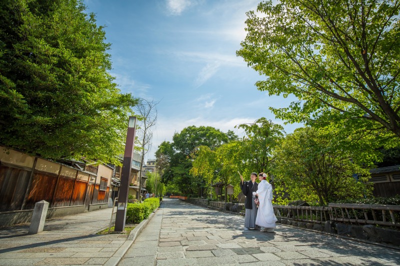 晴天に恵まれて。