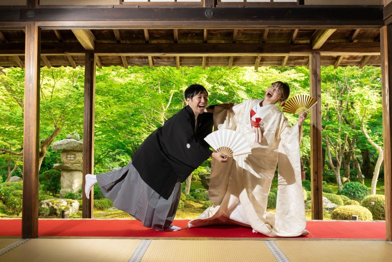 京都・圓光寺での和装前撮り大作戦