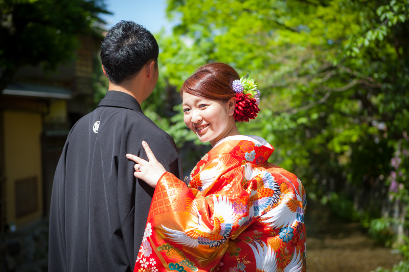 ピースしてますよ