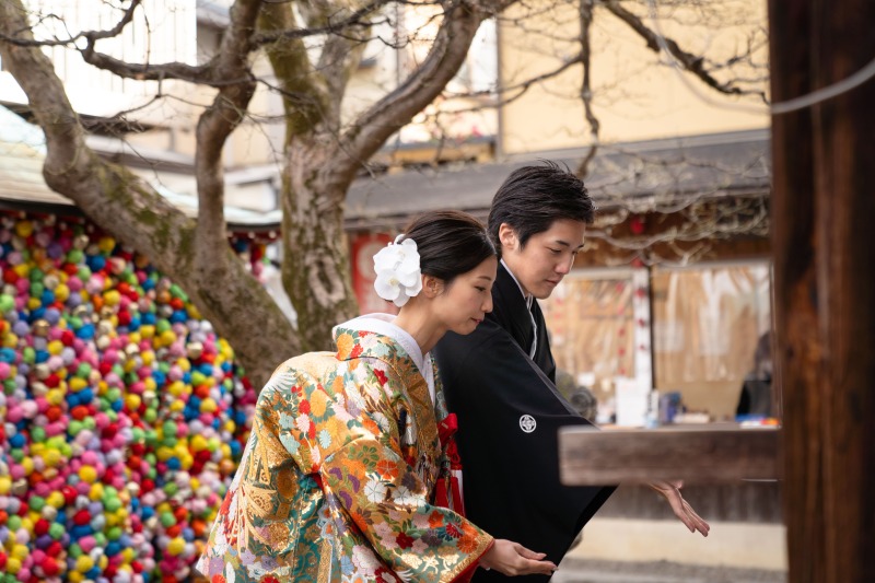 庚申堂でお参りショット！