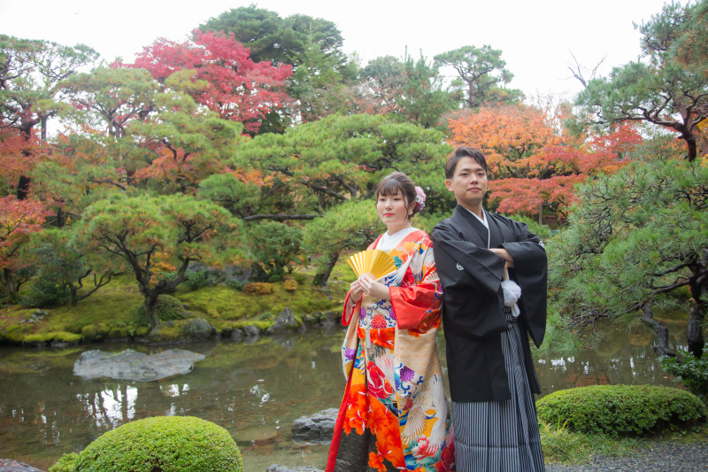 自然に囲まれて。