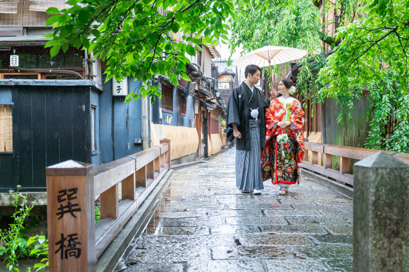 雨は風情をもたらす♡