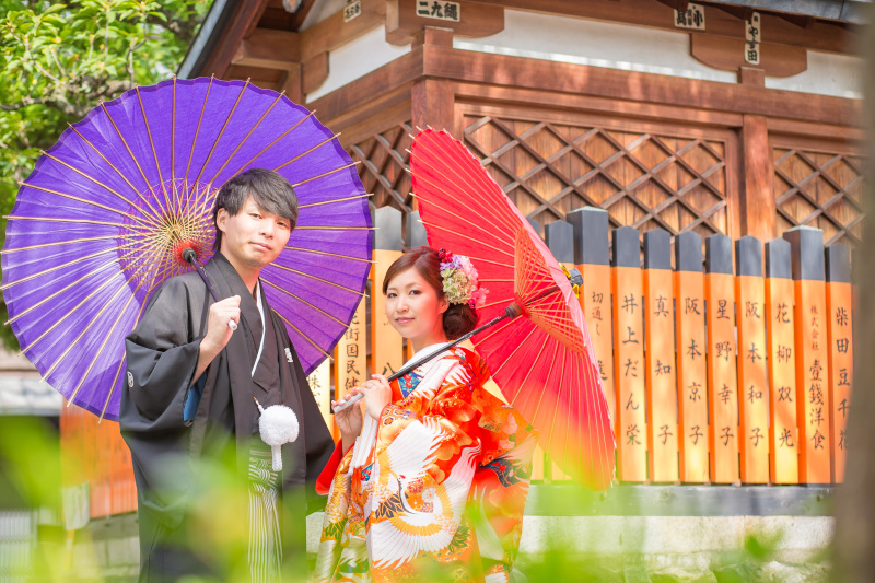 緑をぼかして真面目に