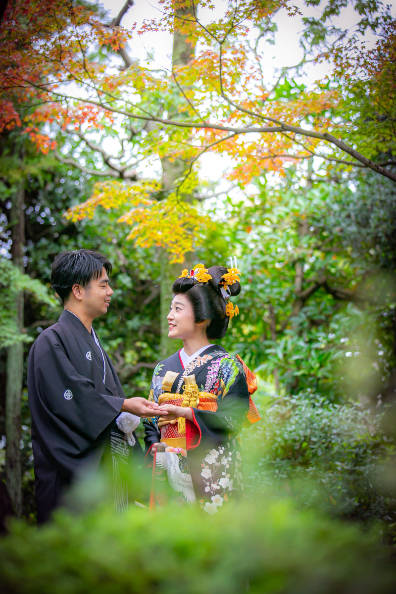 角隠しをはずして