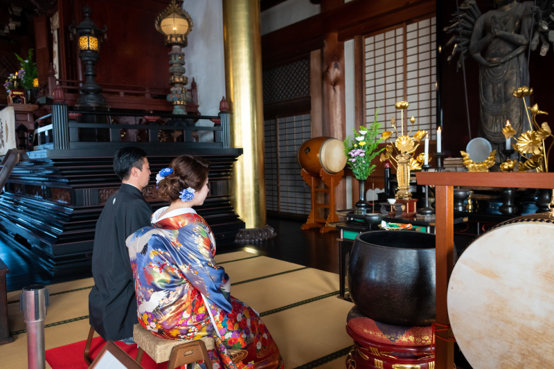 御祈祷を受けます。