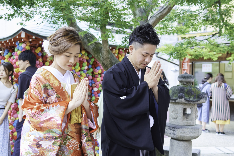 八坂庚申堂へ♪