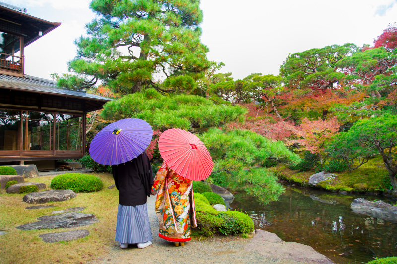 日本庭園がオススメ