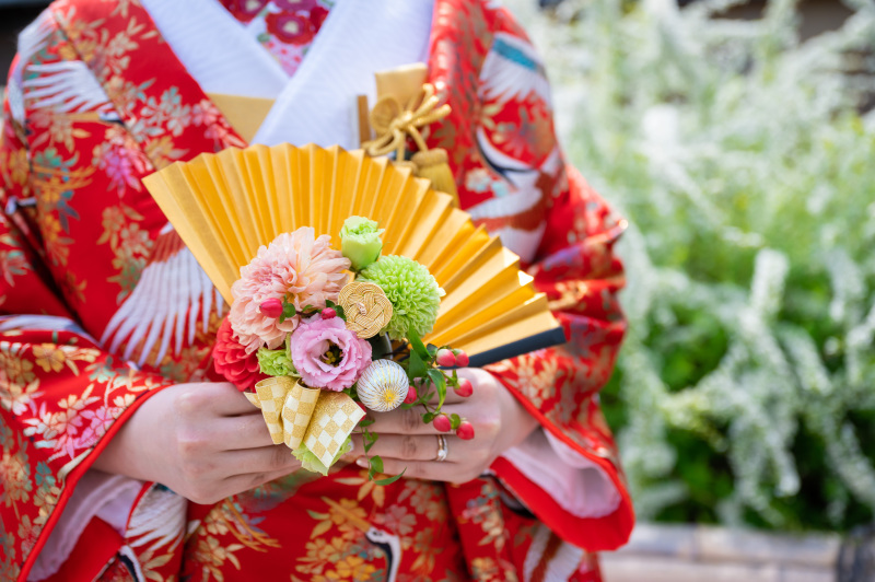 手作りのお扇子