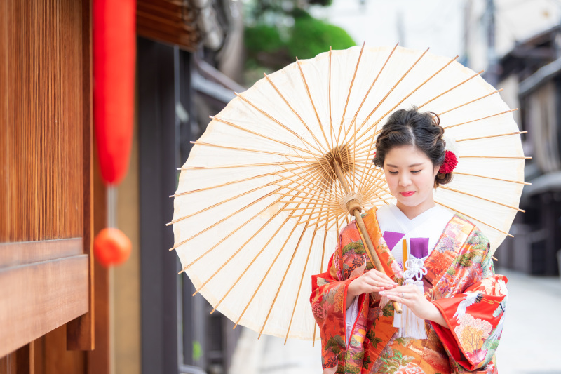 楽しみにしていた打掛❤