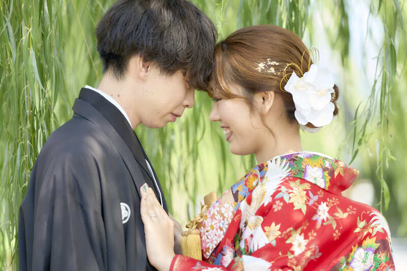 自然につつまれて