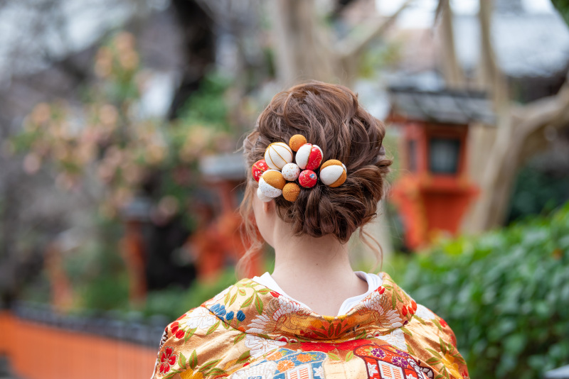 オリジナル髪飾り