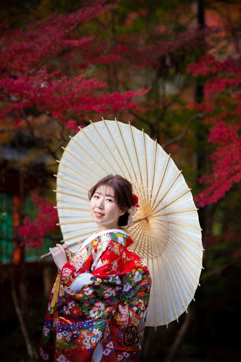 新婦様のソロショット