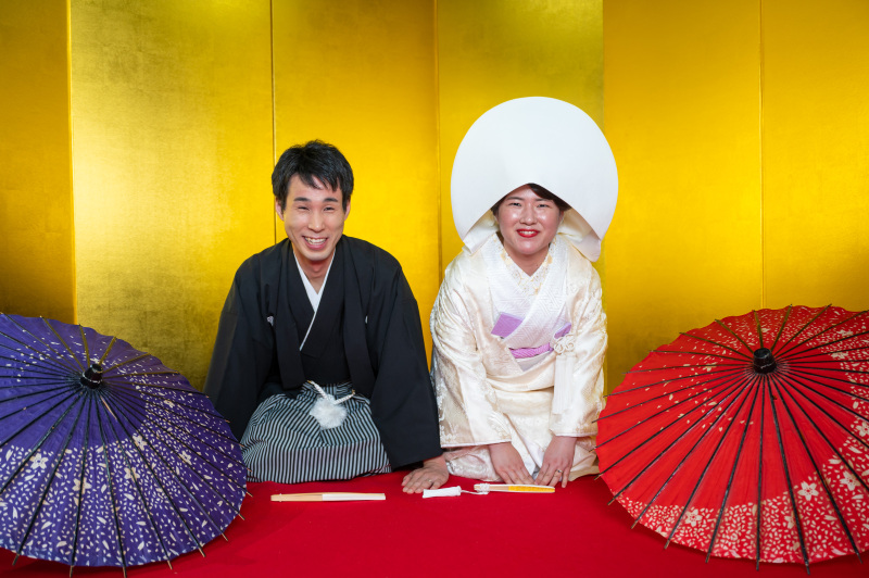 綿帽子でかっちりと