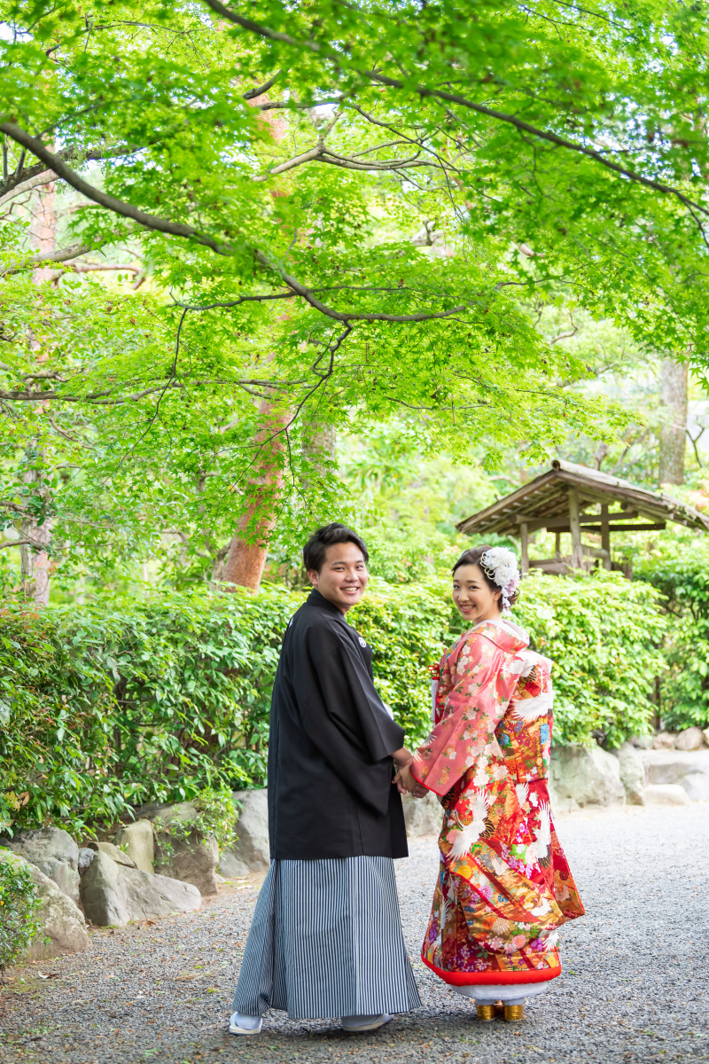 日本庭園に到着!