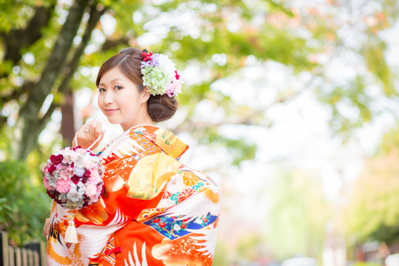 綺麗な一人ショット