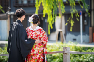 可愛い着物で♪