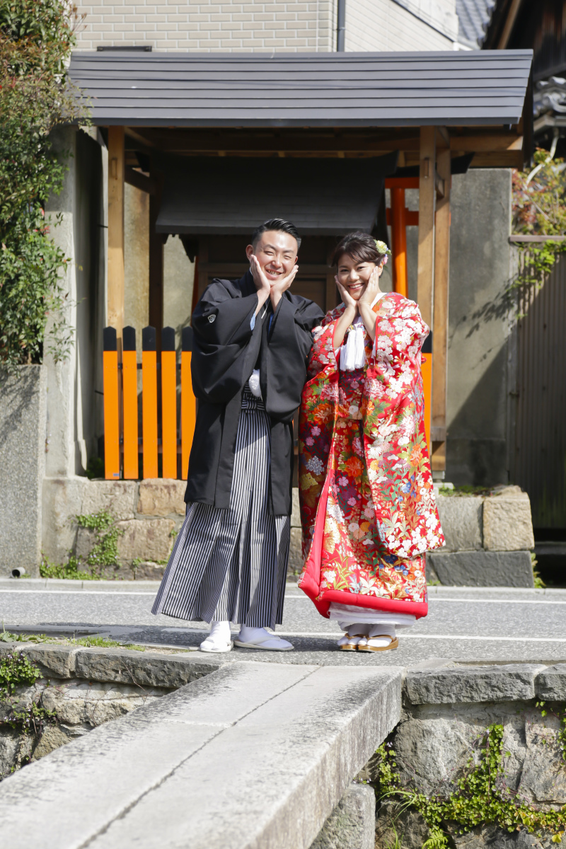 橋の向こうからも！