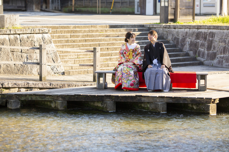 ベンチでぱちり☆