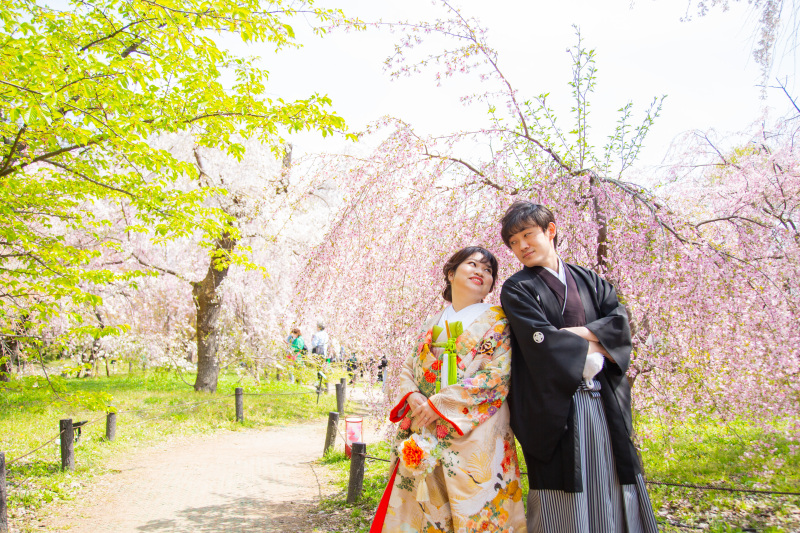 色んな桜と撮影できちゃう