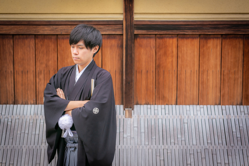 新郎様ソロショット