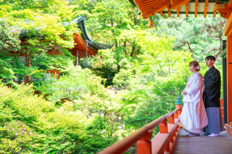 6月の毘沙門堂は緑がとっても綺麗