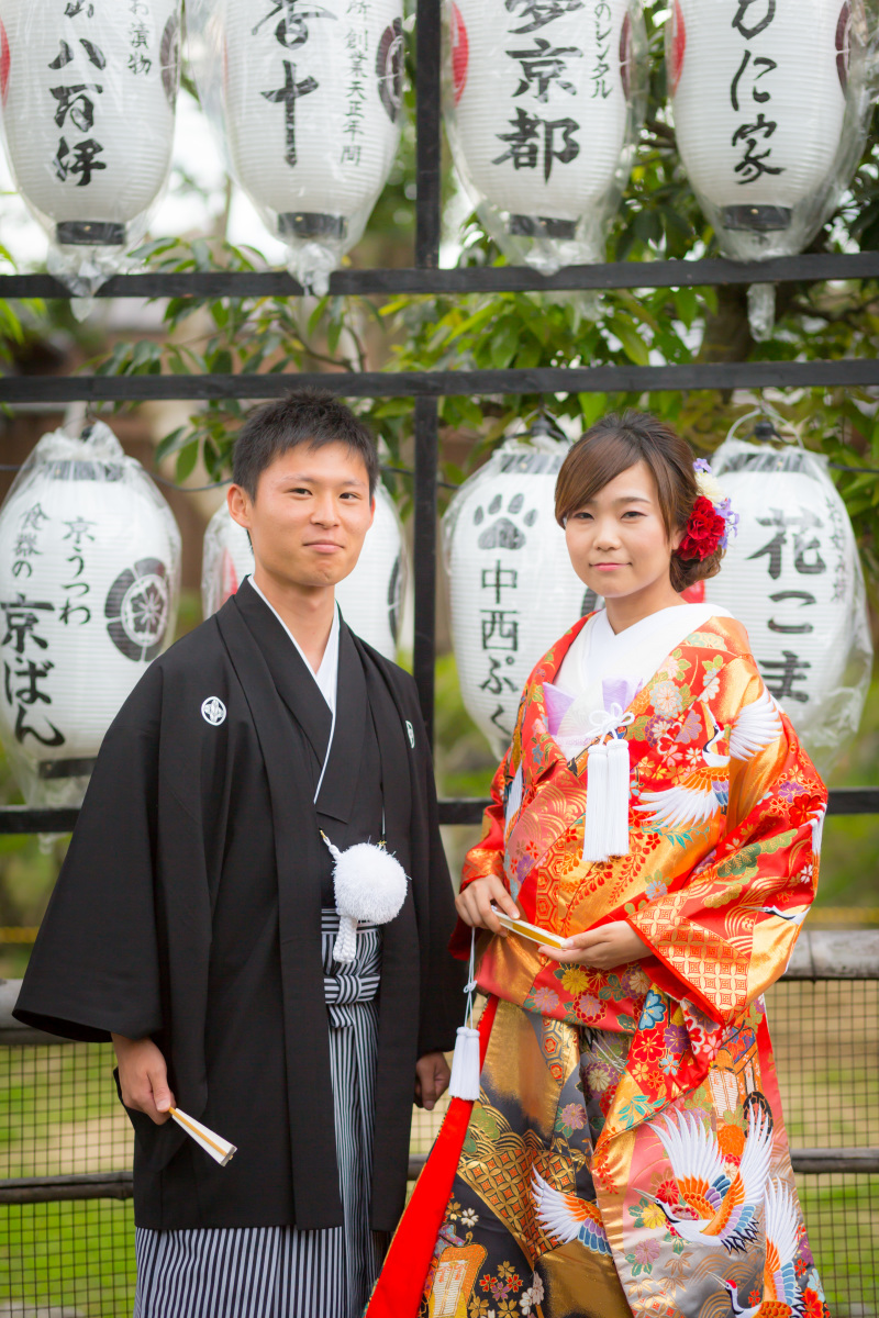 提灯が並びます！