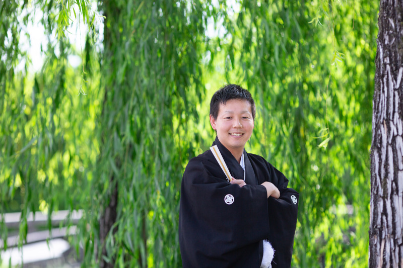 新郎様のソロショット