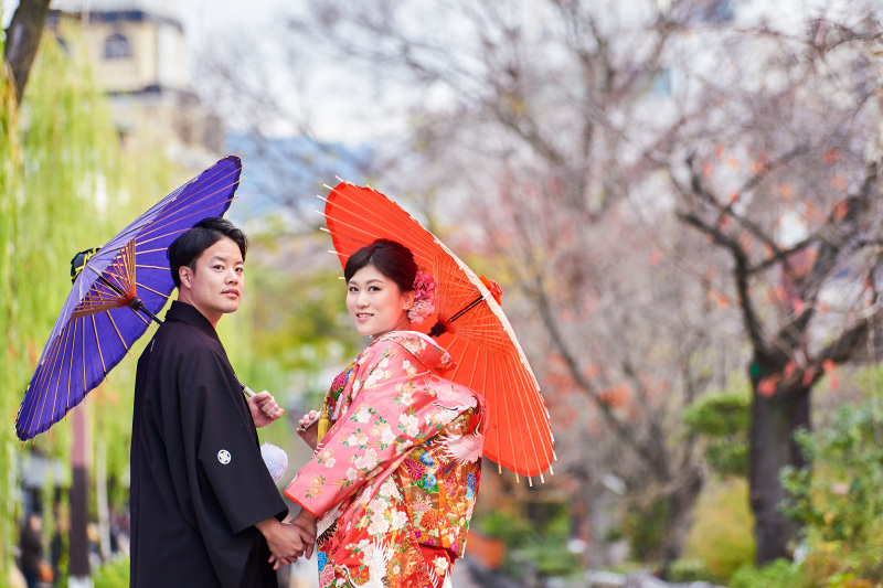 振り向きショット。