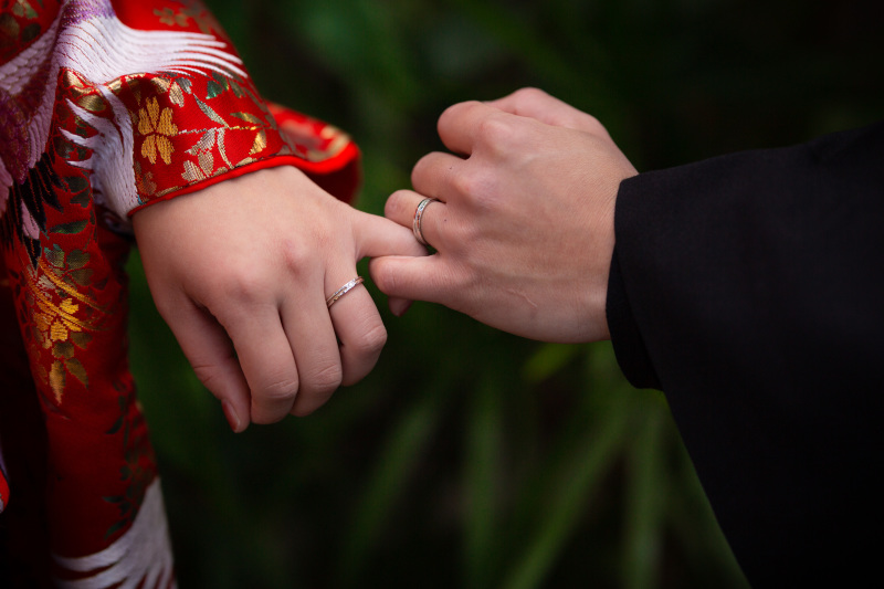 指切りショット。