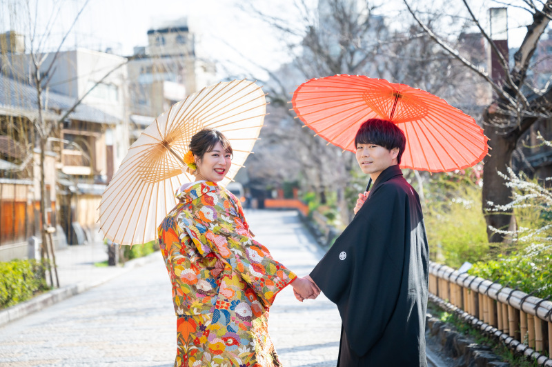 振り返えってにっこり!