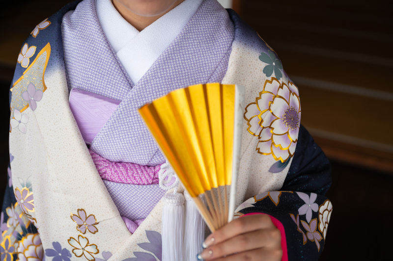 総絞り「薄紫」