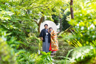 貸切庭園にて♪