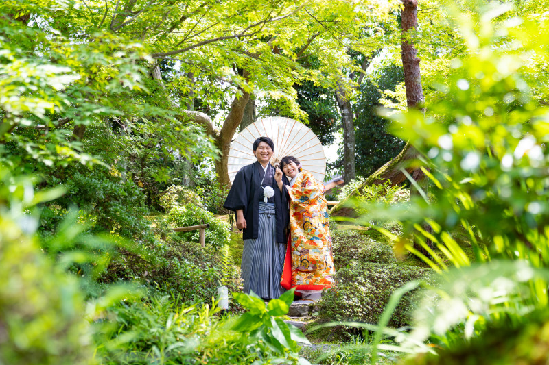 貸切庭園にて♪