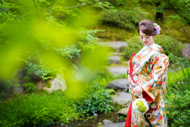 ご新婦様、お一人ショット