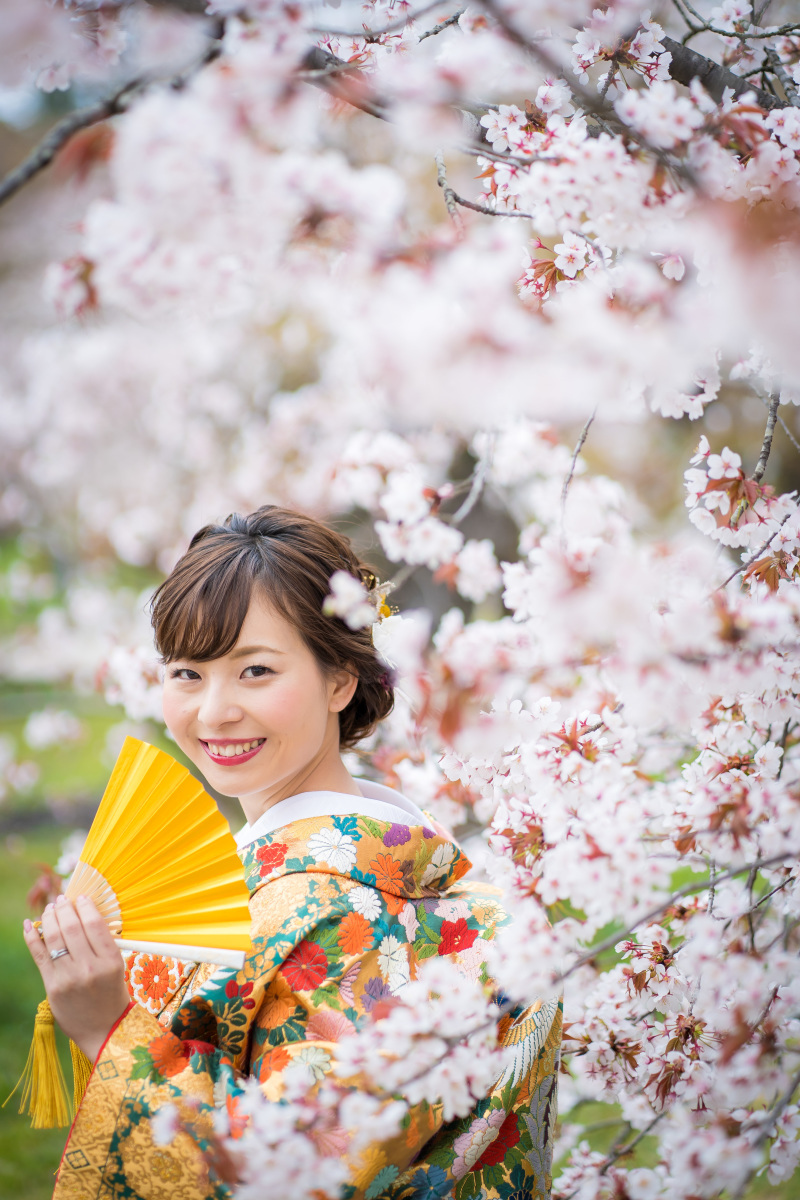 キュートな笑顔