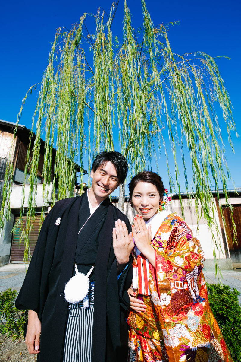 晴天に恵まれて。