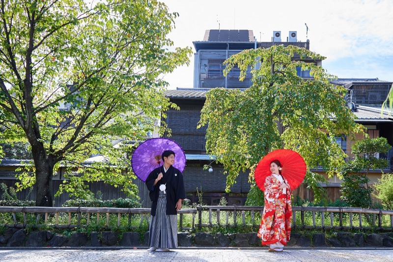 白川の通りで☆