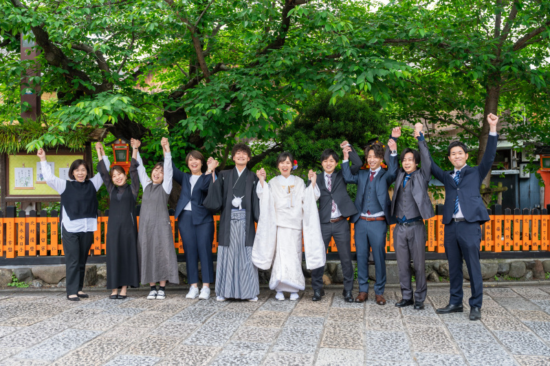 家族皆様で撮影会！万歳からお撮りしましょう。