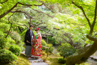 自然に囲まれて