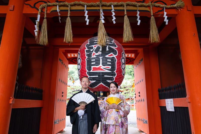 大きな提灯が可愛い