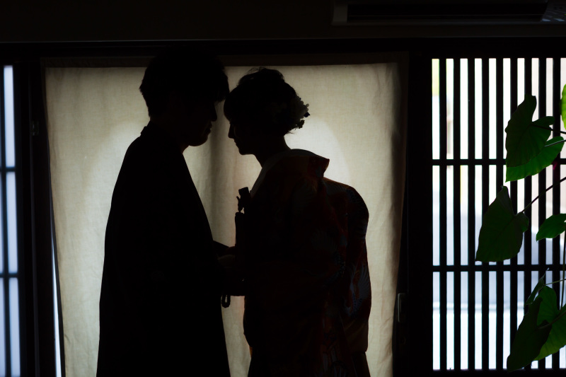 シルエット・・・