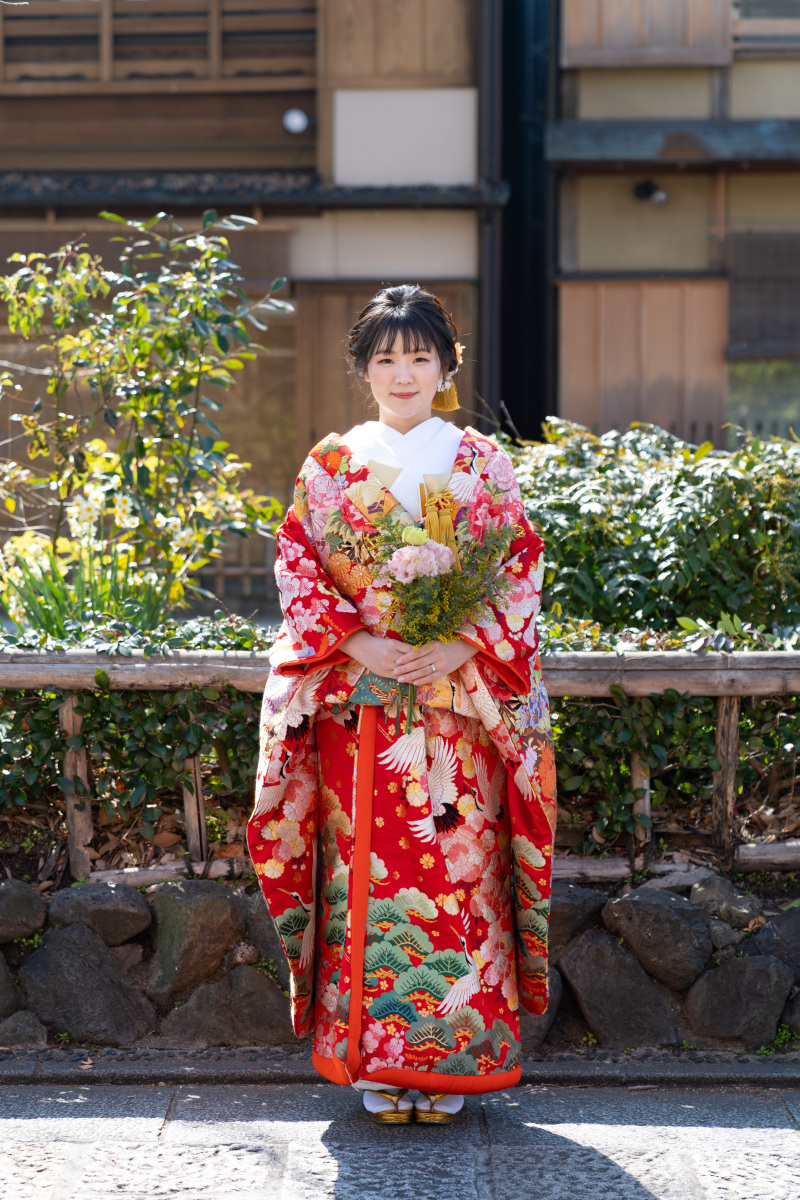 全身コーディネートのお写真